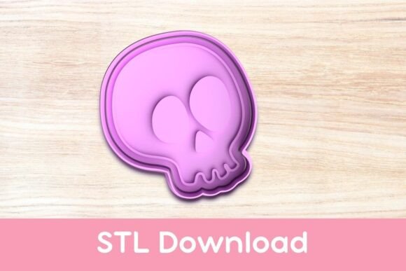 Bake Some Bone-Chillingly Good Treats with the Skull Cookie Cutter and Stamp STL