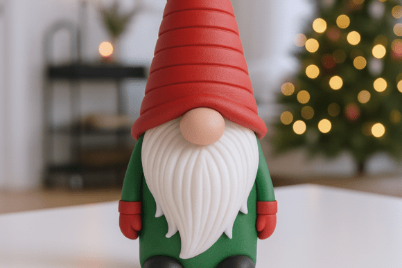 Christmas Gnome Figurine: A Whimsical Addition to Your Holiday Decor