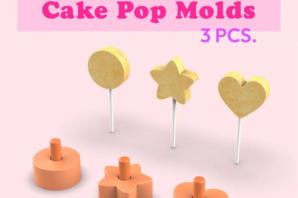 Create Charming Treats Effortlessly with 3D Cake Pop Molds Set