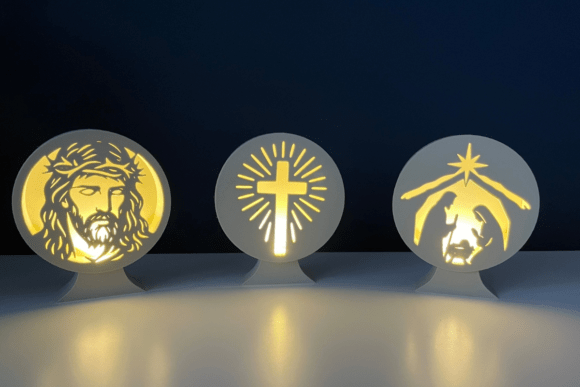 Enhance Your Holiday Decor with 3D Christmas LED Ornament Stands