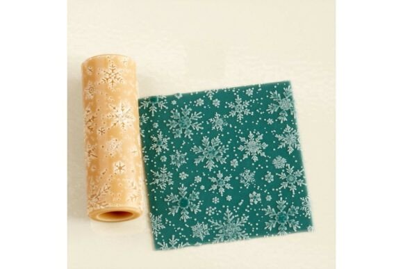 Enhance Your Winter Projects with Snow Harmony Texture Roller