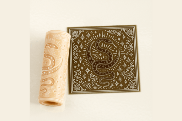Explore the Celestial Serpent Roller STL File: A Magical Tool for Crafters