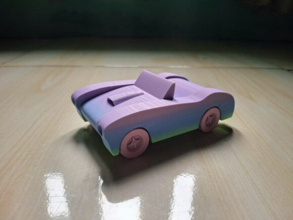 Explore the Old Vintage Car 3D Print Model