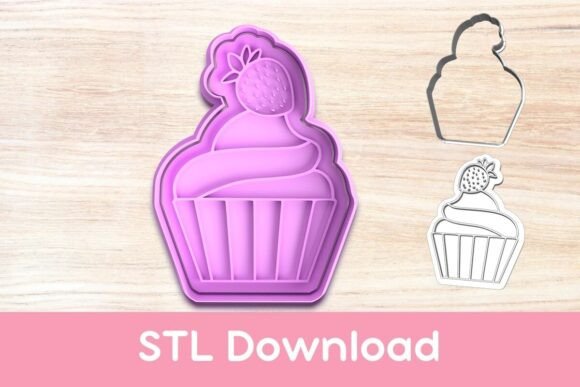 Exploring the Cupcake Clay Cookie Cutter and Stamp STL