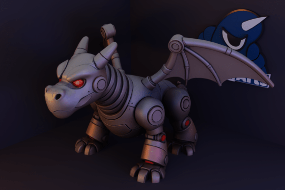 Exploring the Futuristic Dragon: A Blend of Fantasy and Technology