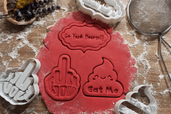 Get Baking with a Twist: Funny Rude Cookie Cutters