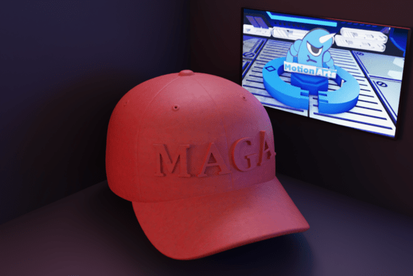 Iconic MAGA Hat: A 3D Printed Masterpiece