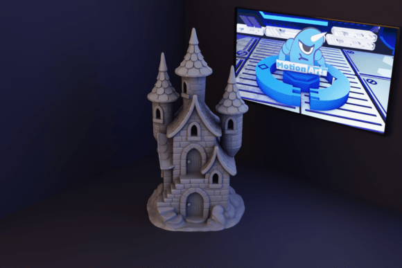 🏰✨ Minimalist Castle – A Modern Take on Timeless Elegance