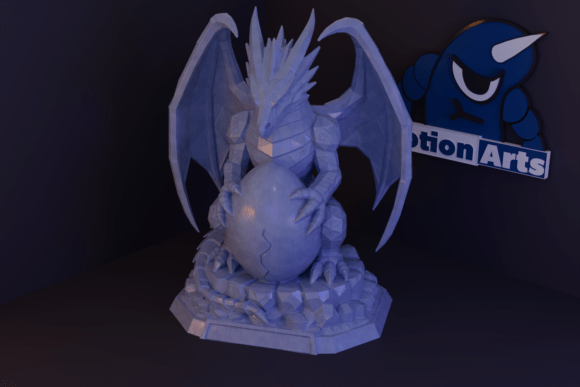 Strategic Use of the Dragon Holding Egg 3D Model for Enhanced Creativity and Branding