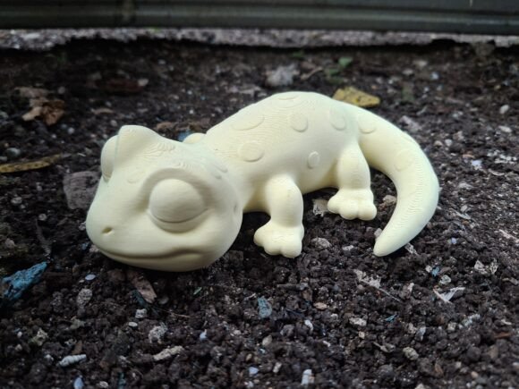 Unveiling the Sleeping Gecko 3D Print Model: A Unique Addition to Your Collection