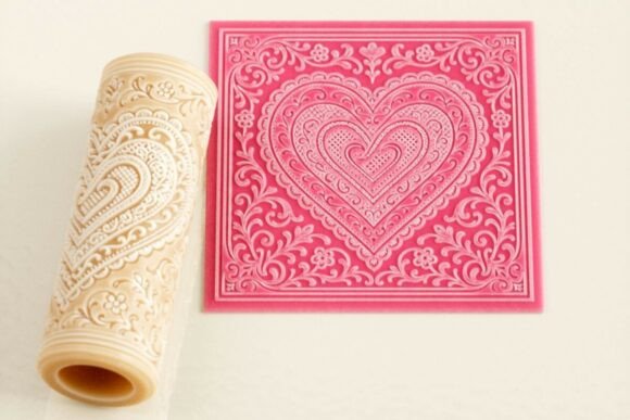 Valentine's Day Heart Filigree Embossing Rolling Pin: A Strategic Tool for Elegance and Romance